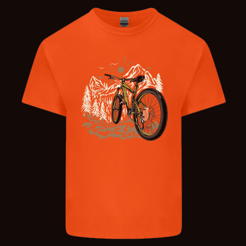 Bicycle-Themed Novelty T-Shirts