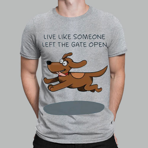 Dog-Themed Novelty T-Shirts