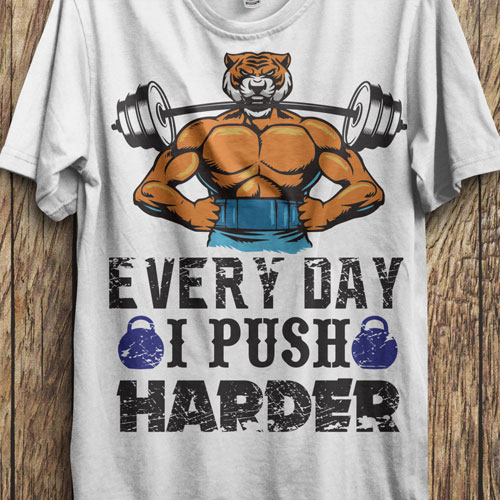 Gym-Themed Novelty T-Shirts